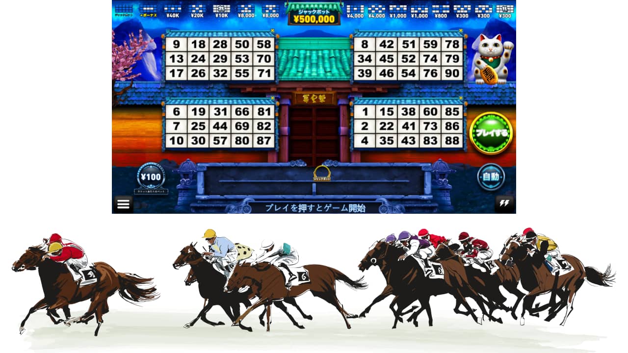 オンラインカジノゲームと公営ギャンブルの控除率